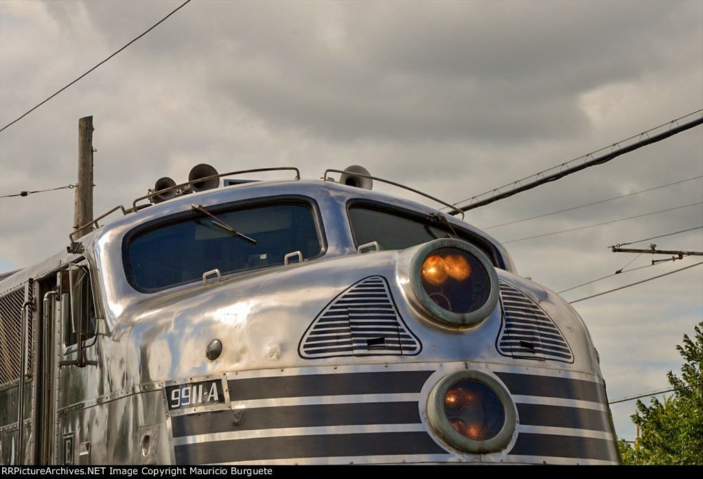 CBQ E5A Locomotive Nebraska Zephyr